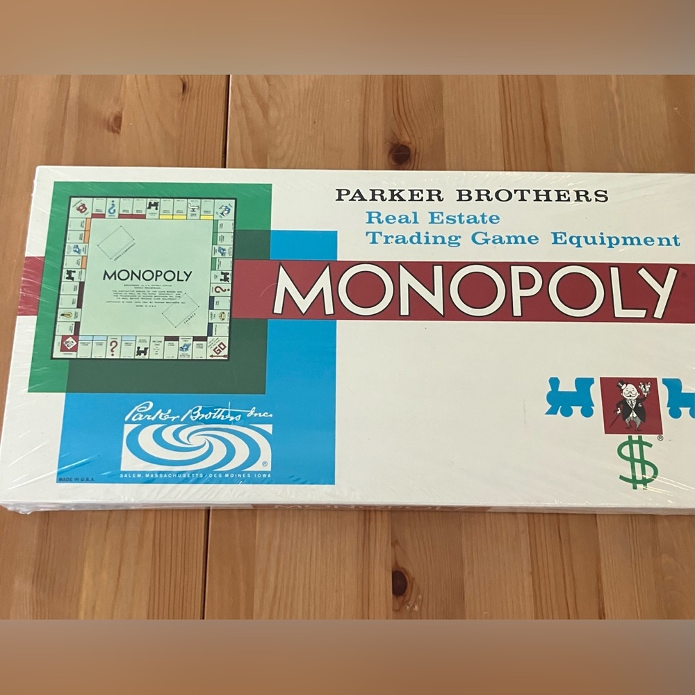 NEW in Shrink Wrap 1961 Parker Brothers Board Game - Classic Edition.